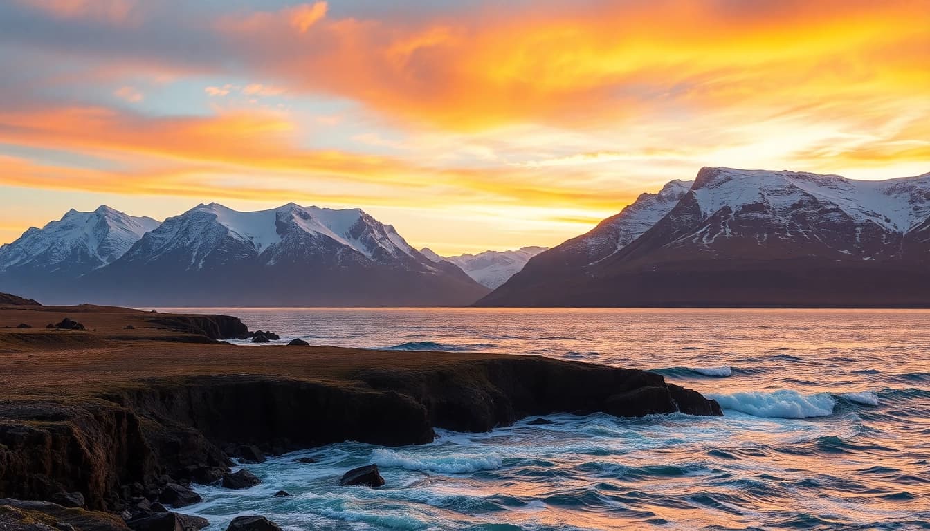 Erkunden Sie die atemberaubende Küstenlandschaft in Island auf Ihrer Reise nach Island.