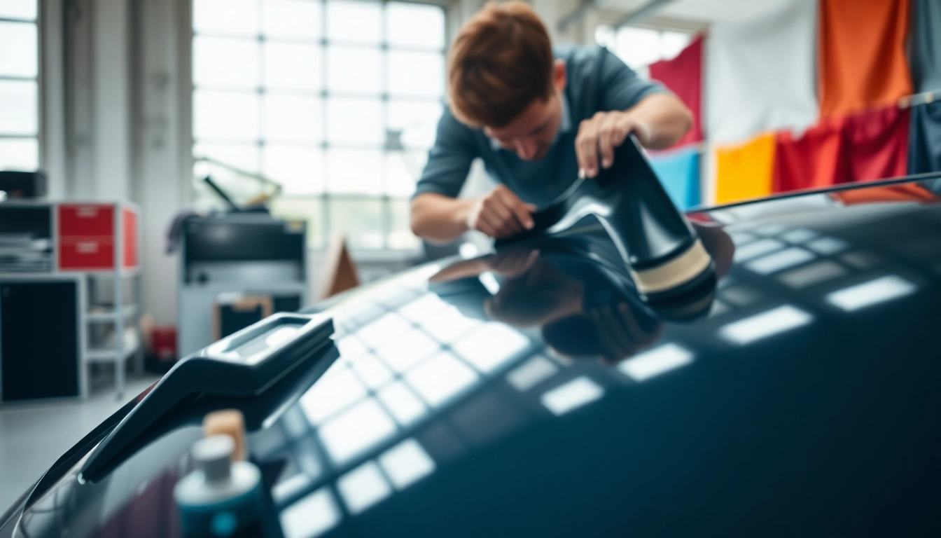 Xpel Folie München wird professionell in München auf ein Auto aufgebracht.