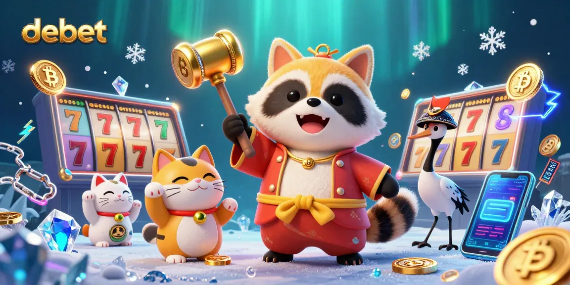 Experience the excitement of debet with cheerful characters and dynamic gaming elements.