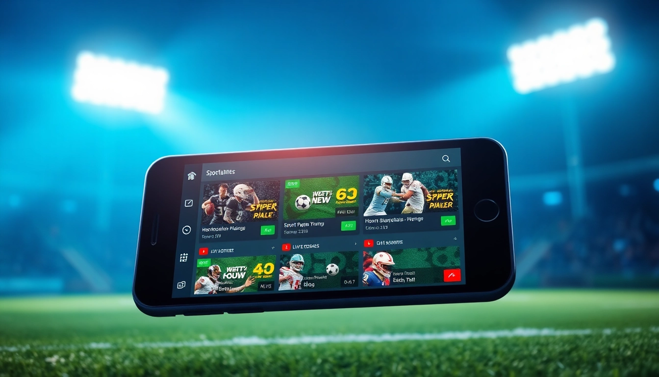 Entdecke die besten Wett Apps auf einem Smartphone mit live Präsentation von Sportereignissen und Quoten.