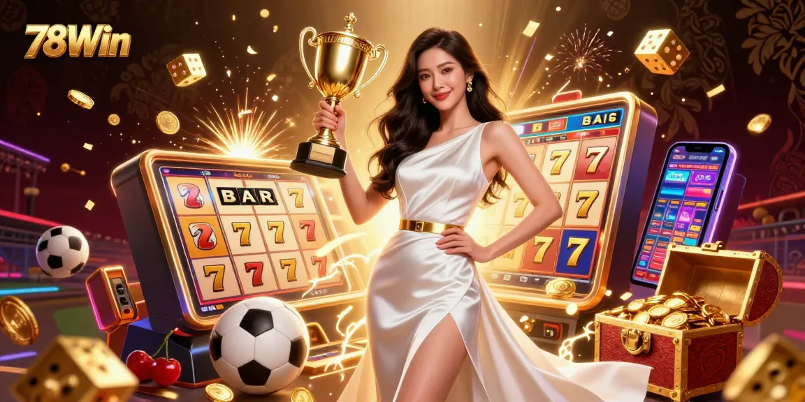 Engage in thrilling sports betting at 78Win with dynamic casino elements and a victorious atmosphere.