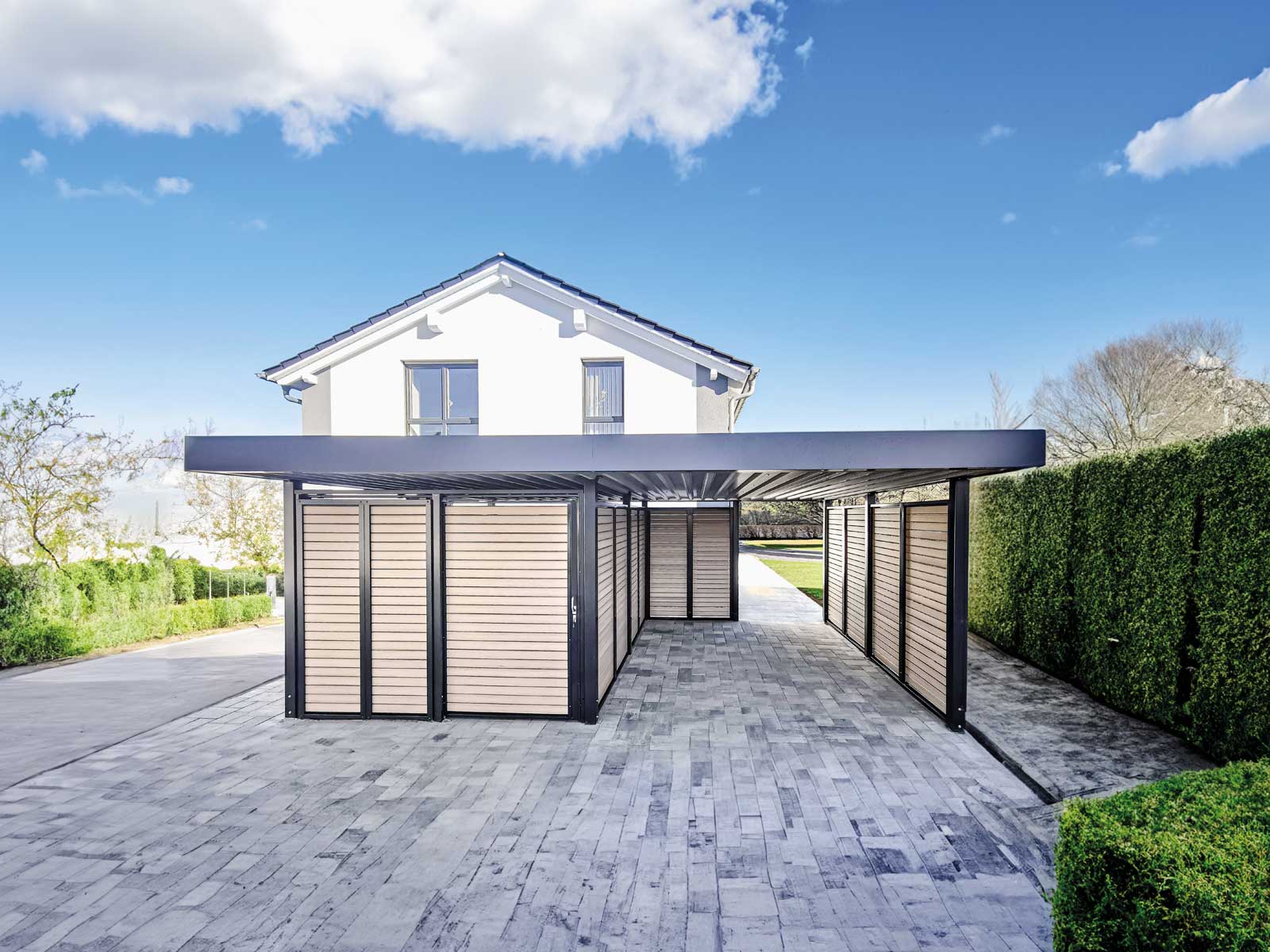 Nachhaltig bauen mit einem langlebigen Alu Carport