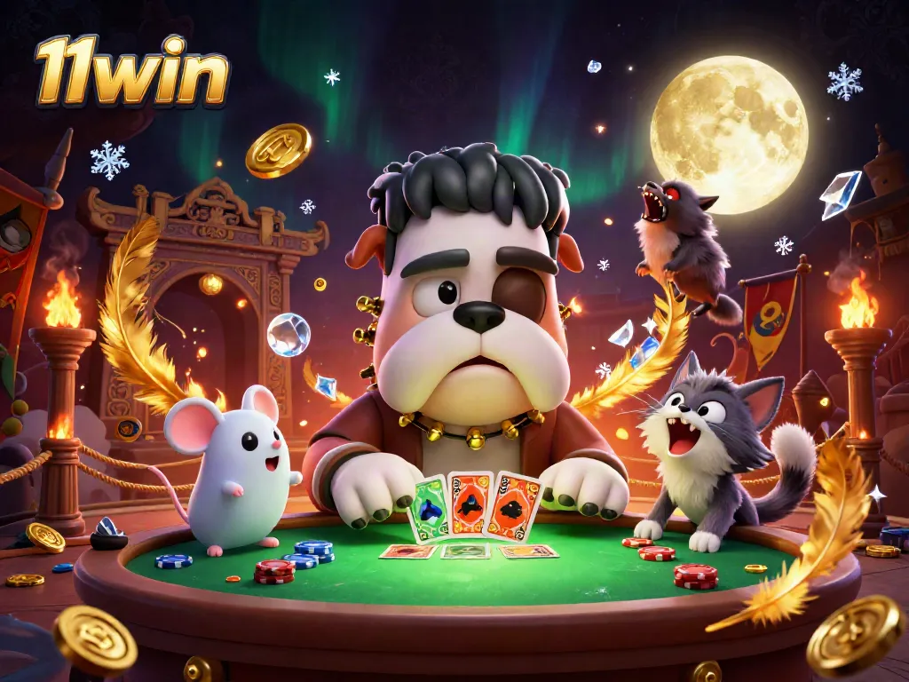 Engage with exciting gameplay at 11win's spooky casino featuring vivid characters and dynamic elements.