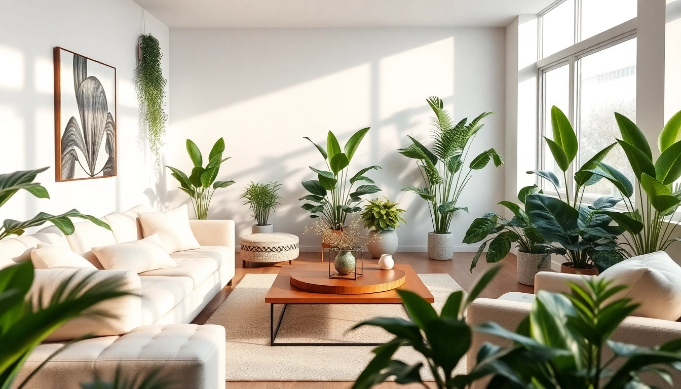 Gestalte Deinen Raum mit Einrichtungsideen für ein gemütliches Wohnzimmer, das Licht und Natur integriert.