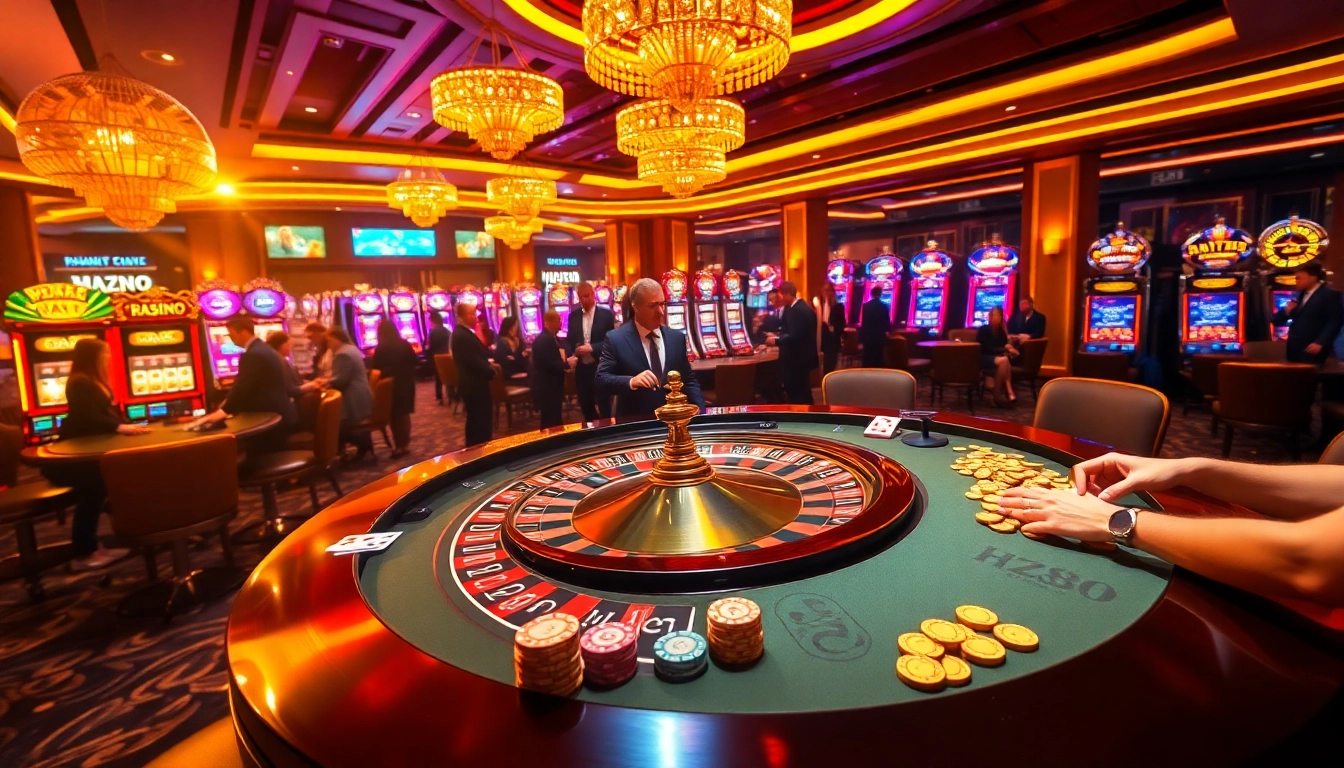 Experience the thrill of winning at https://hz88.life/ with vibrant roulette and slot machines.
