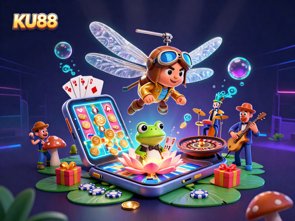 Experience thrilling gameplay at KU88 with vibrant casino visuals and exciting elements.