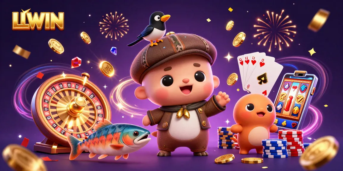 Win big with LLWIN by spinning slot machines and enjoying thrilling casino action!