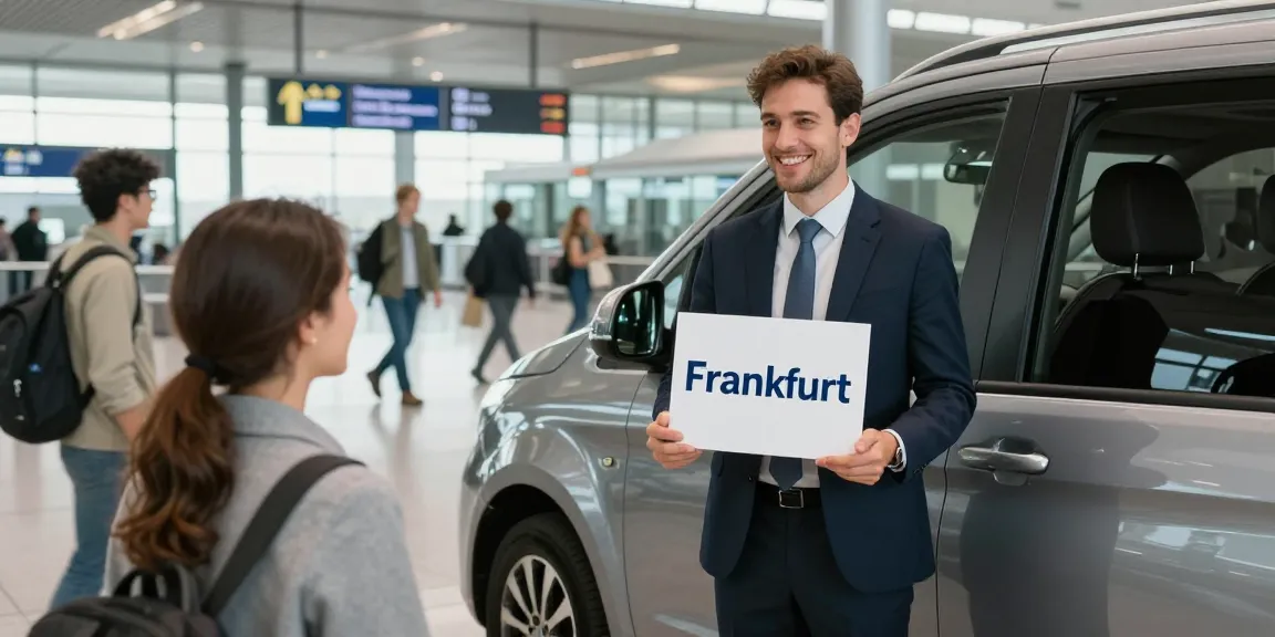 Flughafen Shuttle Transfer mit vertrauenswürdigem Anbieter am Frankfurter Flughafen.