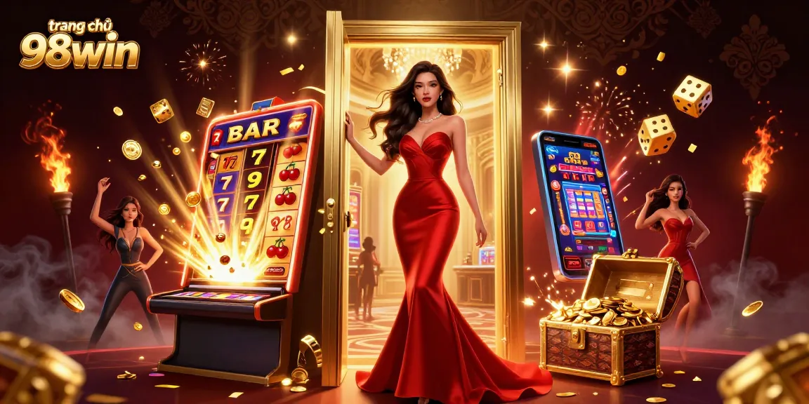 Experience the excitement at trang chủ 98win with dynamic slot gaming and vibrant casino elements bursting with energy.