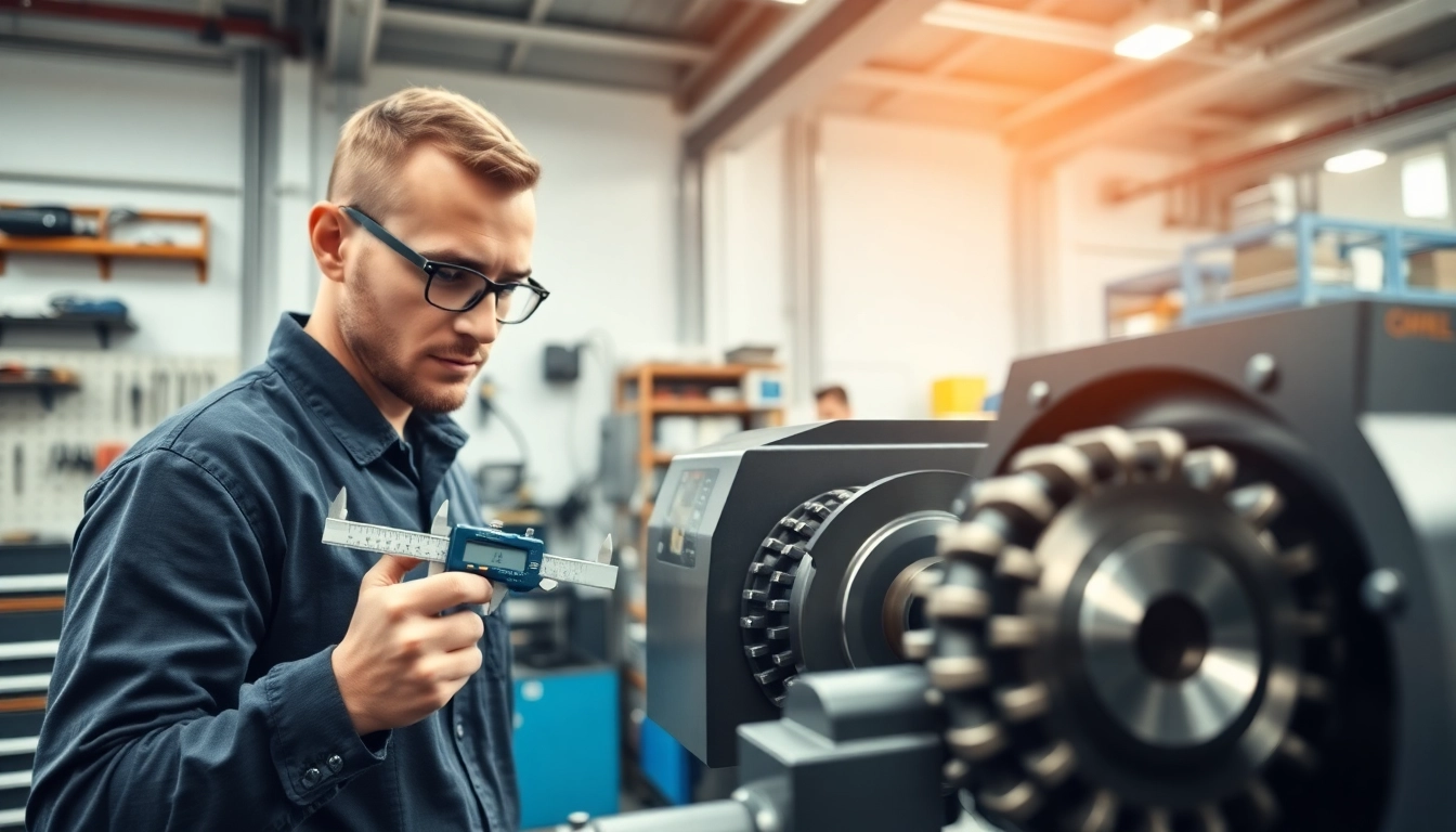 Präzise drehteile werden mit CNC-Techniken in einer modernen Maschinenwerkstatt gefertigt.