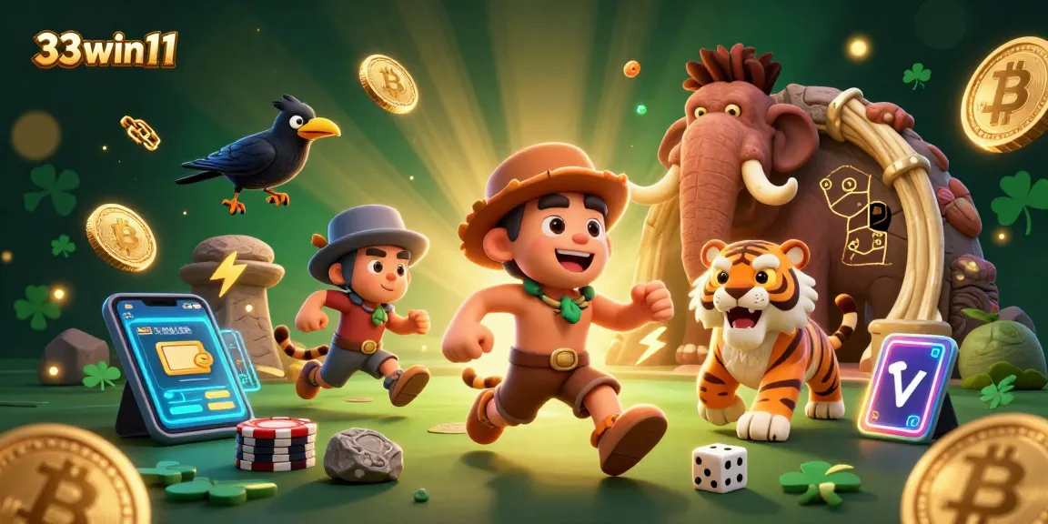 Win big with 33win11 at an exciting prehistoric casino featuring unique game elements.