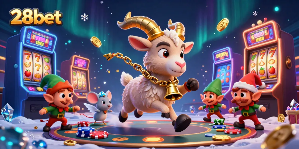 Join the excitement at 28bet, where Gremlins steal poker chips amid a vibrant casino chaos!
