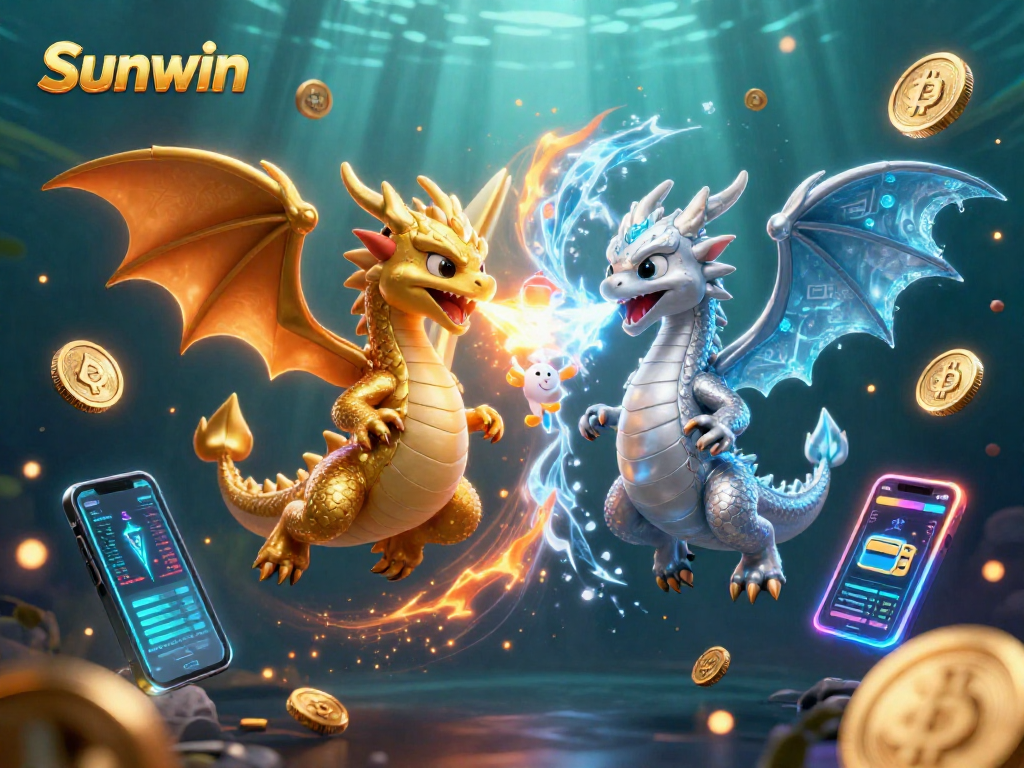 Win big with Sunwin's thrilling games and a vibrant casino atmosphere featuring dragons and crypto!