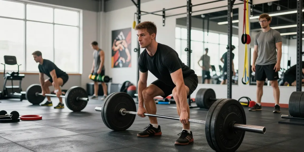 Kraftsportler trainiert in der Fitnessanlage des Anabolika Shop Deutschland und zeigt Hingabe und Stärke.
