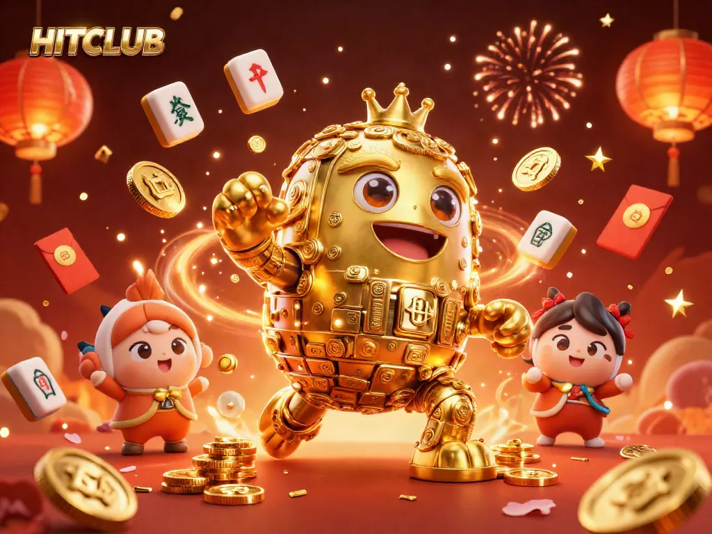 Engage in exciting gaming with HITCLUB's vibrant atmosphere, featuring mesmerizing casino elements and festive energy.