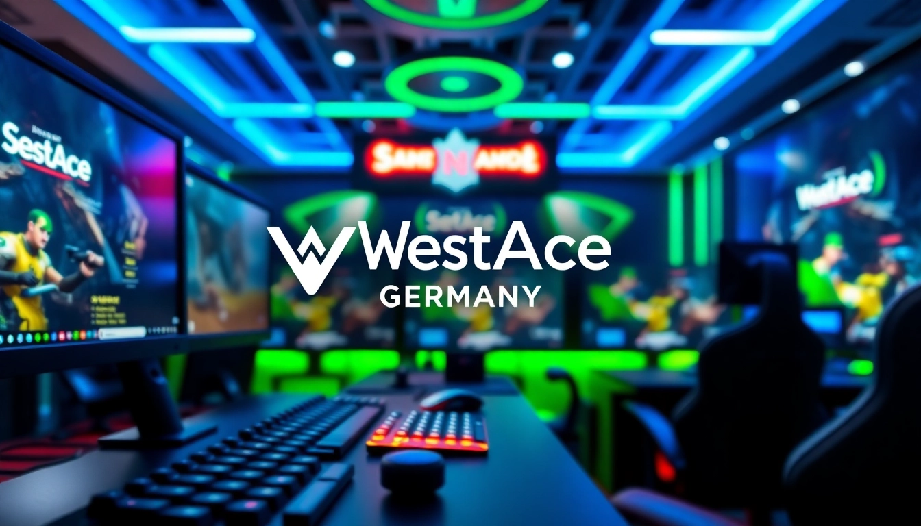 Erleben Sie spannendes Gameplay bei WestAce Germany mit modernem Interface und dynamischer Gestaltung.