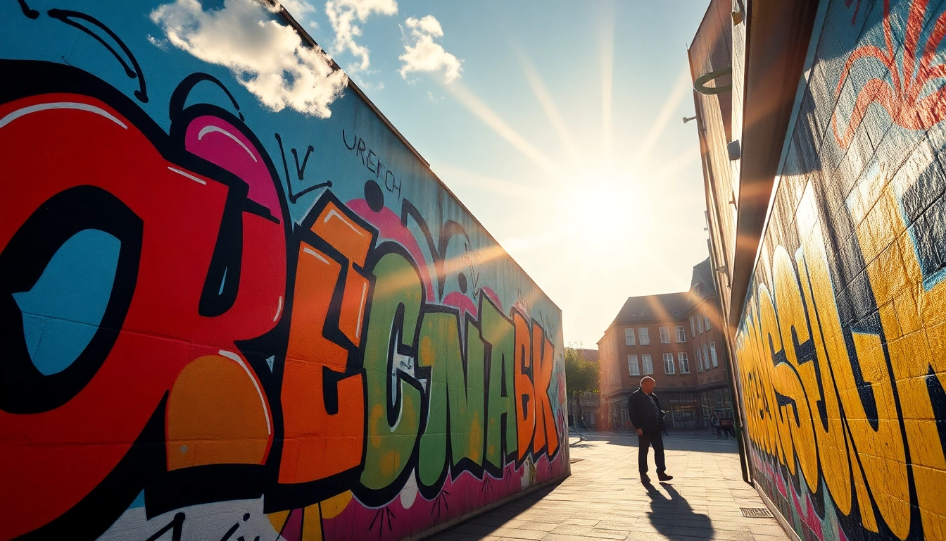 Entdecken Sie beeindruckende Graffiti Düsseldorf: Lebendige Wandkunst in urbanem Ambiente mit kreativen Details.