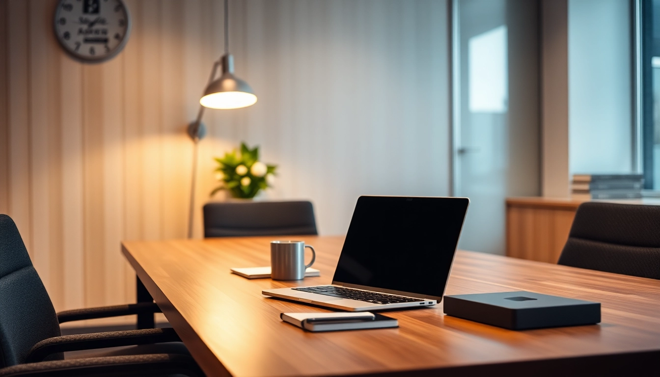 Headhunter Dresden zeigt einen modernen Arbeitsplatz mit Laptop und Notizen.