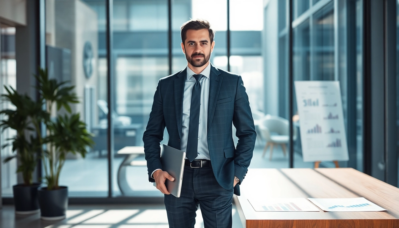 Headhunter Finance im modernen Büro, bereit Talente im Finanzsektor zu finden.