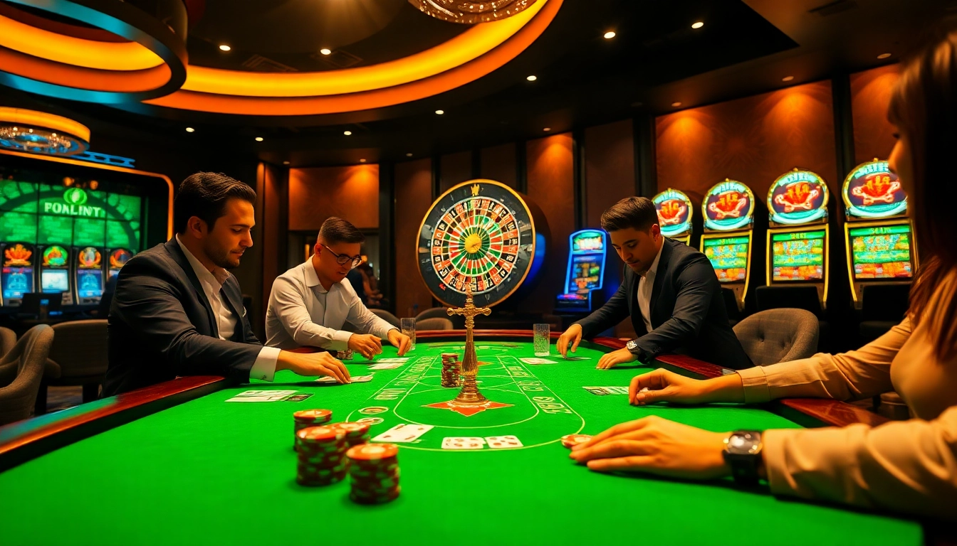 Experience thrilling online gambling at https://f122.com.br/ with vibrant casino visuals and excited players.