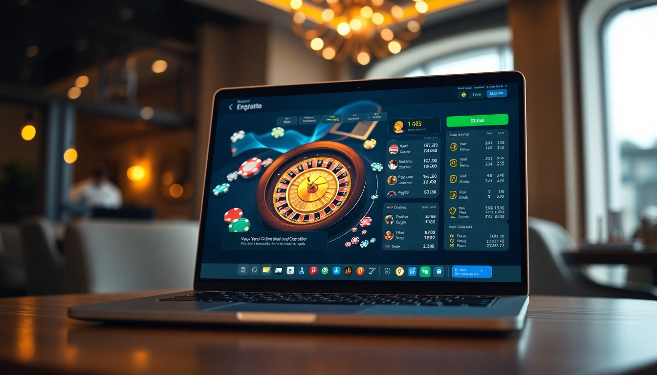 Dynamic online gaming interface showcasing nha cai uy tin features with engaging visual elements.