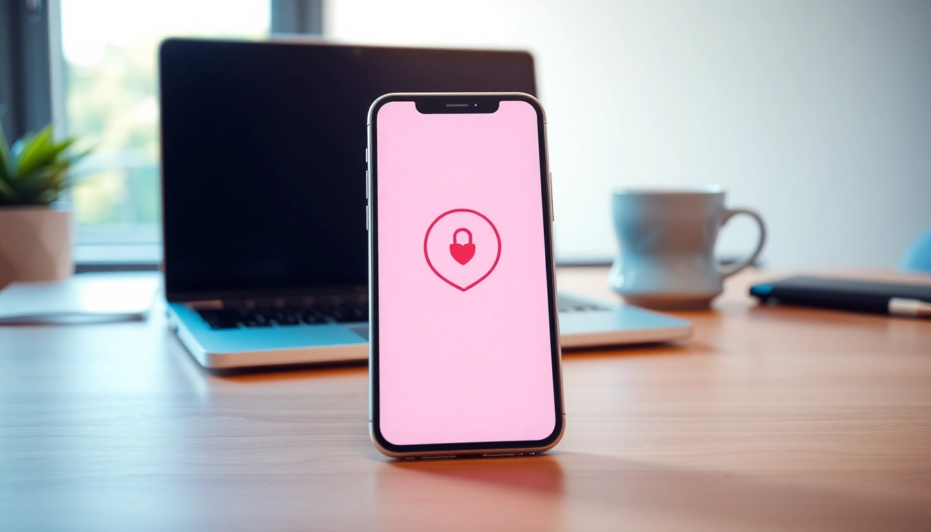 快连官网 VPN application interface on a smartphone, emphasizing user-friendly design and technology.