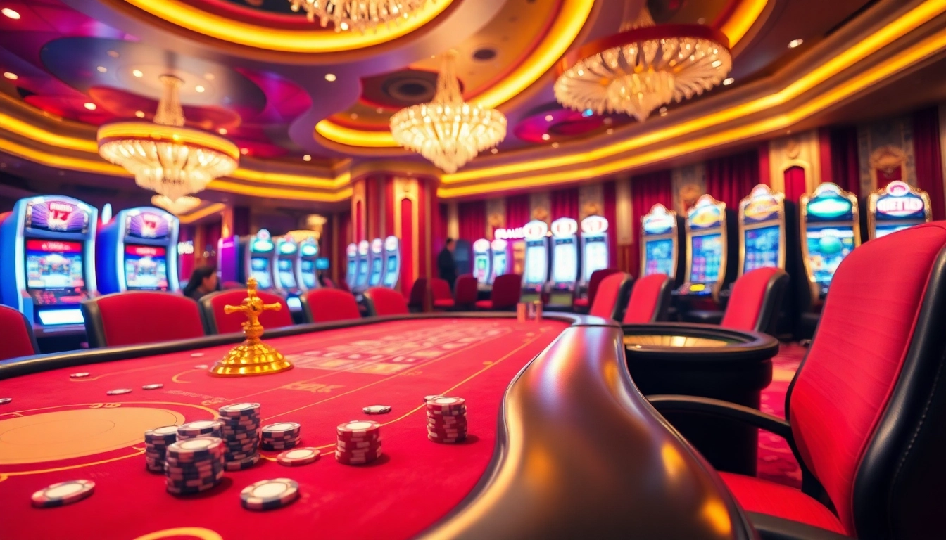 Experience the thrill of U888 casino gaming with vibrant tables and exciting slot machines.
