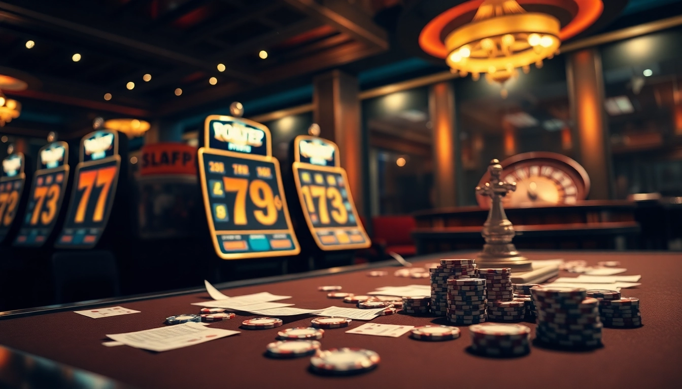 Experience the thrill of playing 789p slot online with a luxurious casino atmosphere.