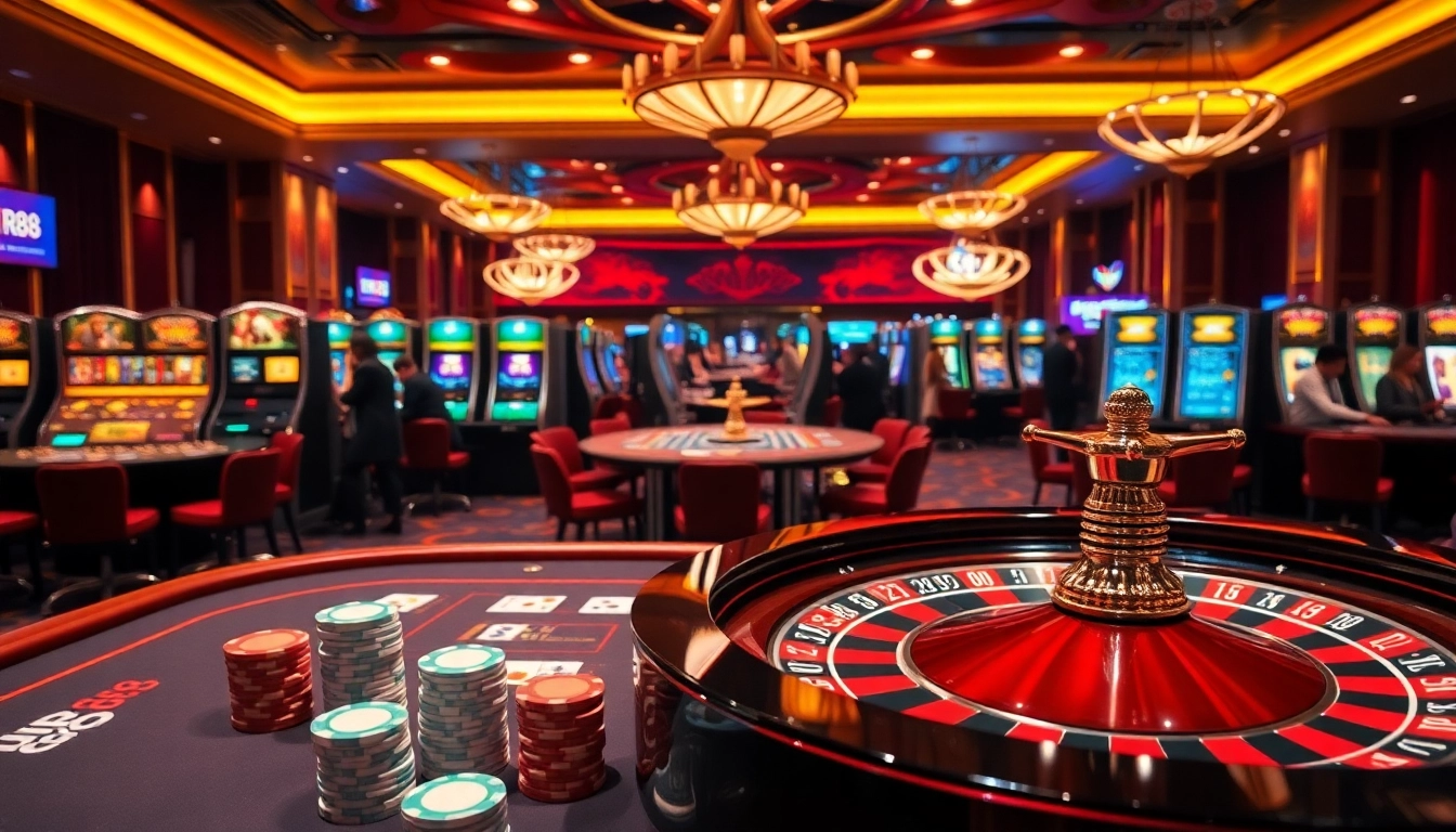 Experience the excitement of RR88 casino with vibrant games and thrilling action.